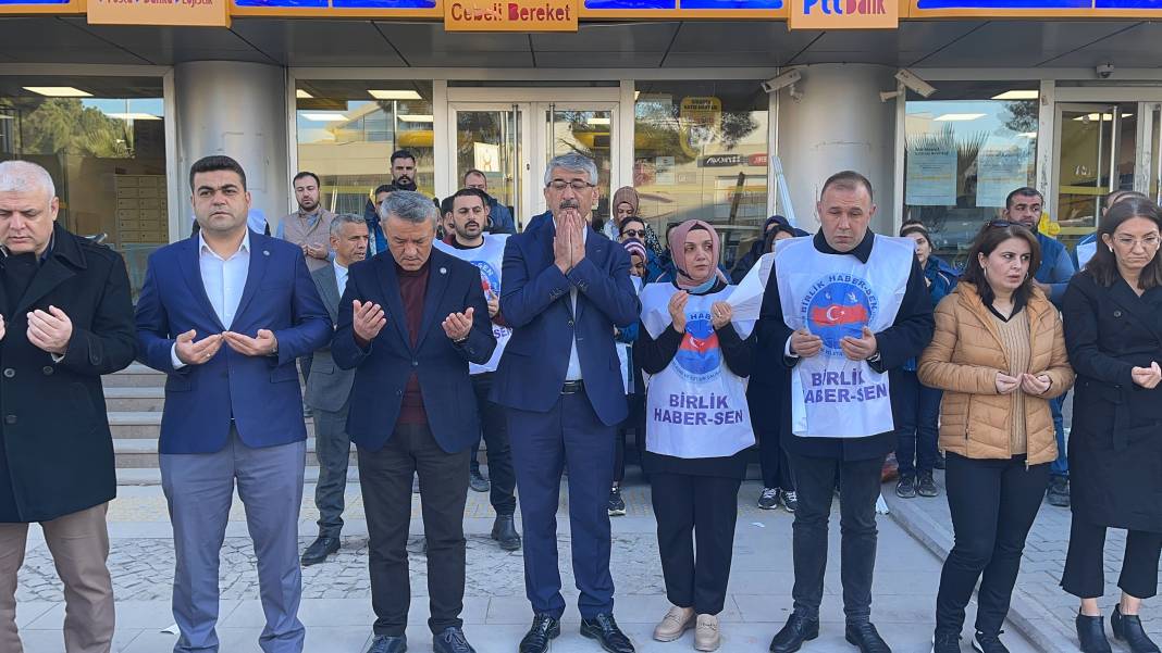 PTT çalışanları şiddete karşı ayakta! Rize'deki saldırıya tepki yağıyor 17